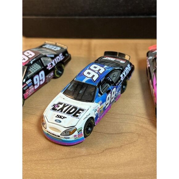 Vintage 3 2000 Jeff Burton #99 Exide Ford Taurus Racing Champion Cars - Picture 3 of 8